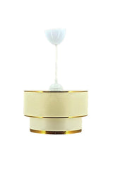 Stone Strip Pendant Lamp Chandelier Cream E60 - Swordslife