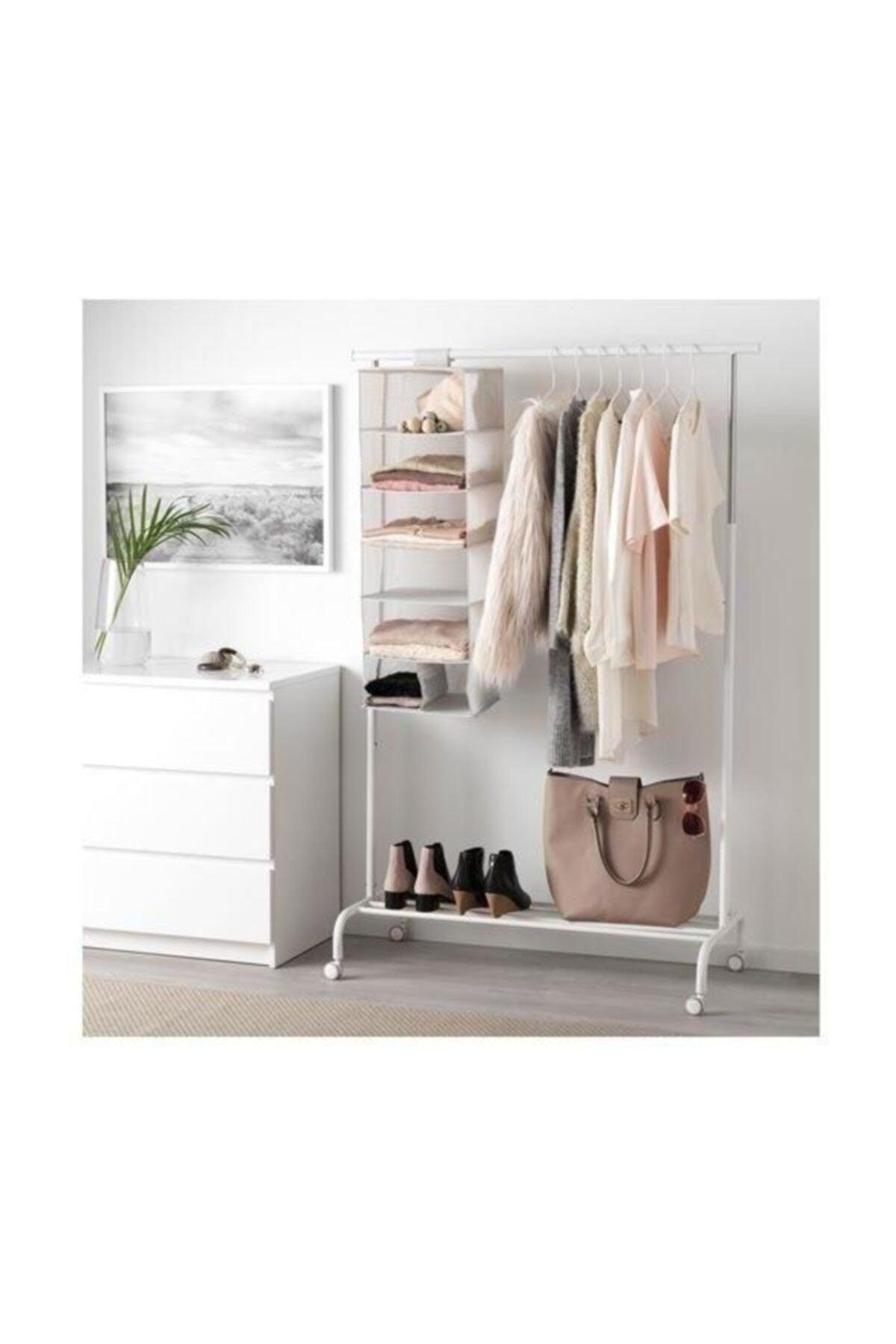Stuk Cabinet With Hanging Compartments Or Hanger