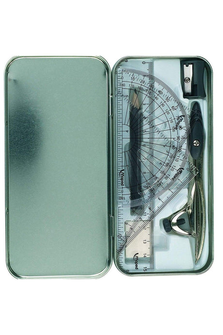 Study 8 Piece Drawing Set with Compasses (119418)