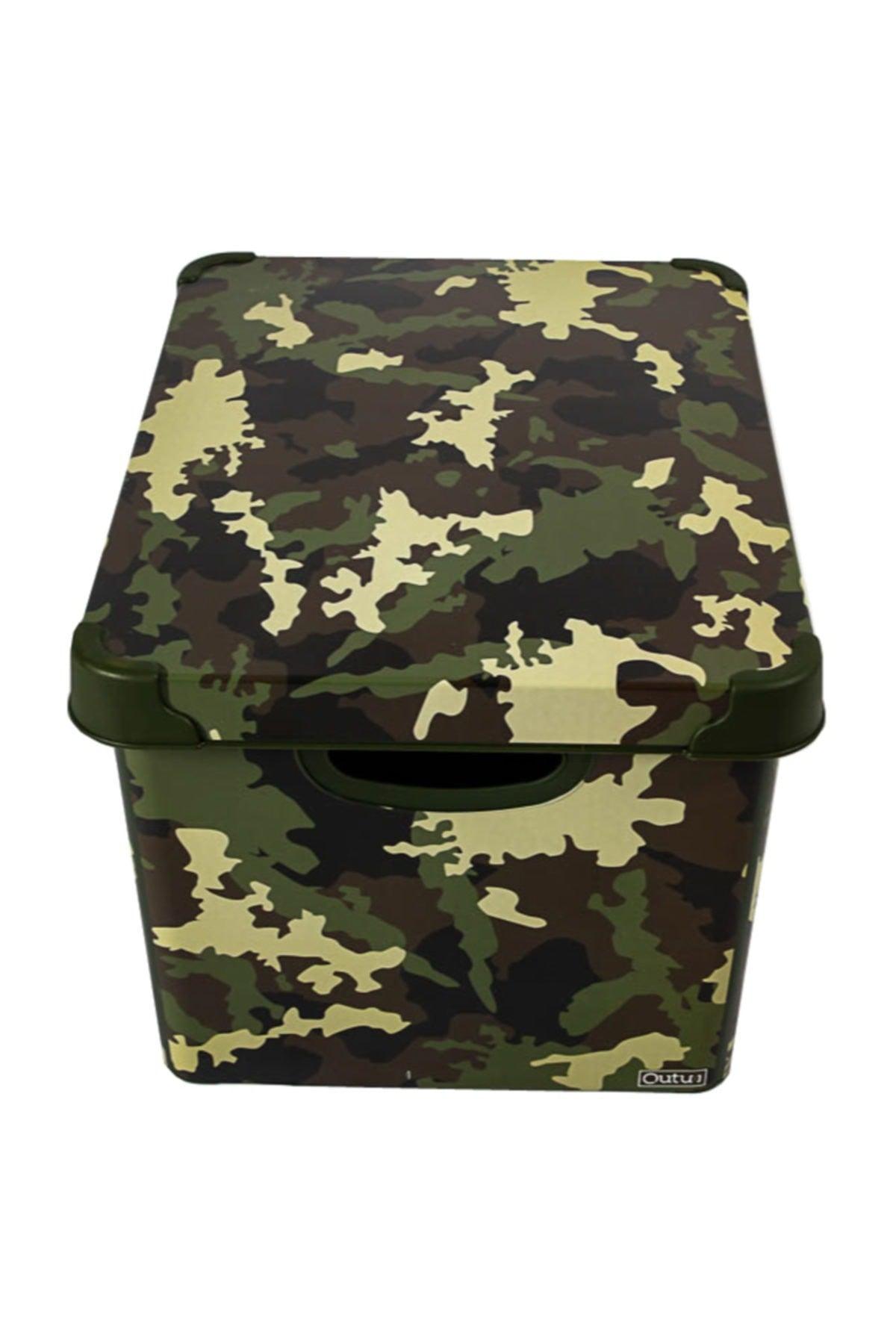 Style Box Camouflage Decorative Box - 20 lt.