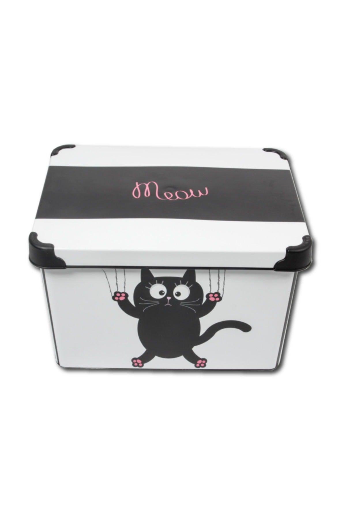 Style Box Meow Decorative Storage Box - 20 Liter - Swordslife