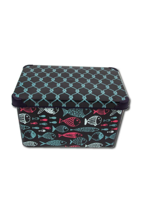 Style Box Ocean Life - 20 Liter Decorative Storage Box - Swordslife