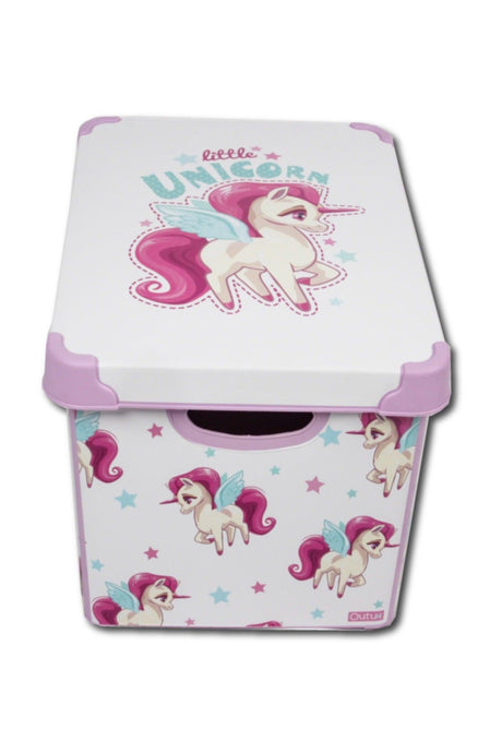 Style Box Unicorn - 20 Liter Decorative Storage Box - Swordslife