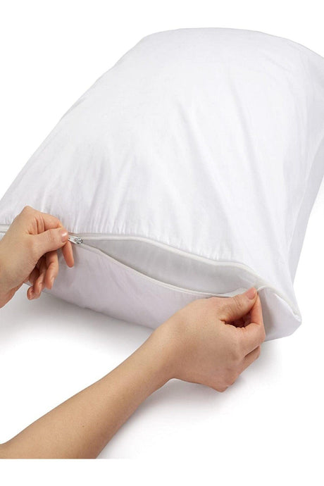 Water Liquid Proof Micro Pillow Underlay Pillow Protector 2-Pack - Swordslife