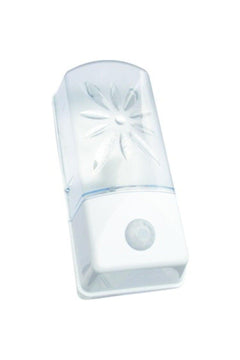 Sun sensor wall sconce with automatic daylight adjustment