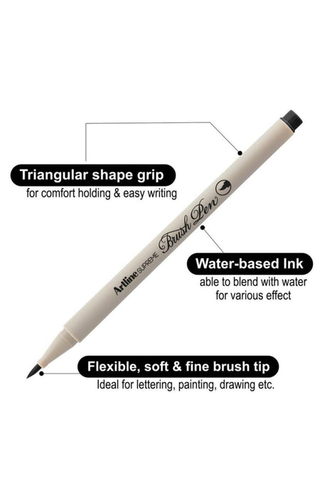 Supreme Brush Pen Full Set 36 Different Colors