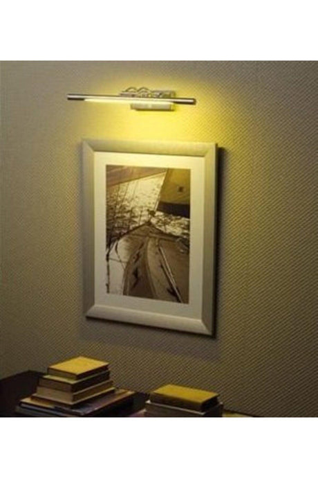 Swan Picture - Bathroom Wall Lamp Gold CT-5246 -