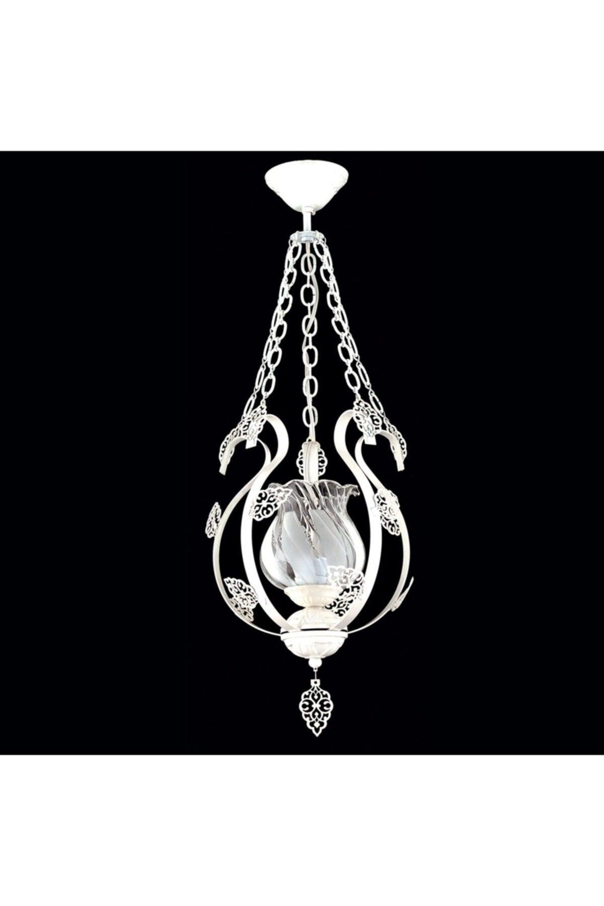 Swan White Color Single Chandelier - Swordslife