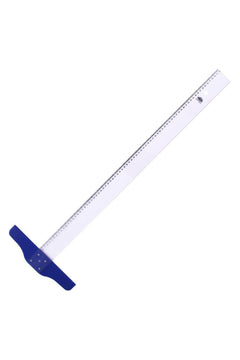 Plastic Mica Ruler – 75cm, Transparent, Durable