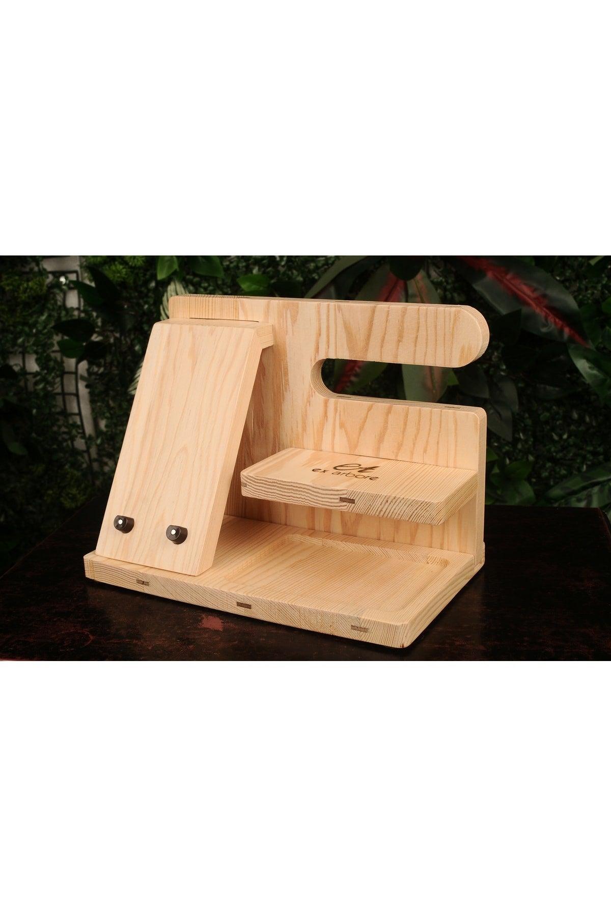 Desk Organizer Desk Organizer Office Desk Top Hande Made Desktop Organizer Organizer Pine - Swordslife