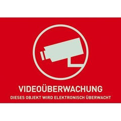 Stickers - Video Surveillance Manufacturer Neutral - Swordslife