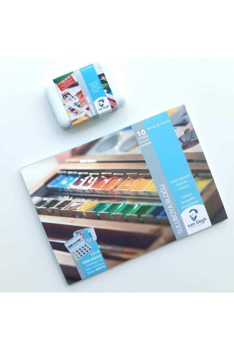 Talens Vangogh Watercolor 12+3 Plastic