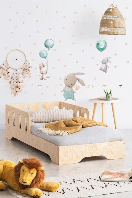 Rabbit Bunny And Friends Kids Room Wall Sticker - Swordslife