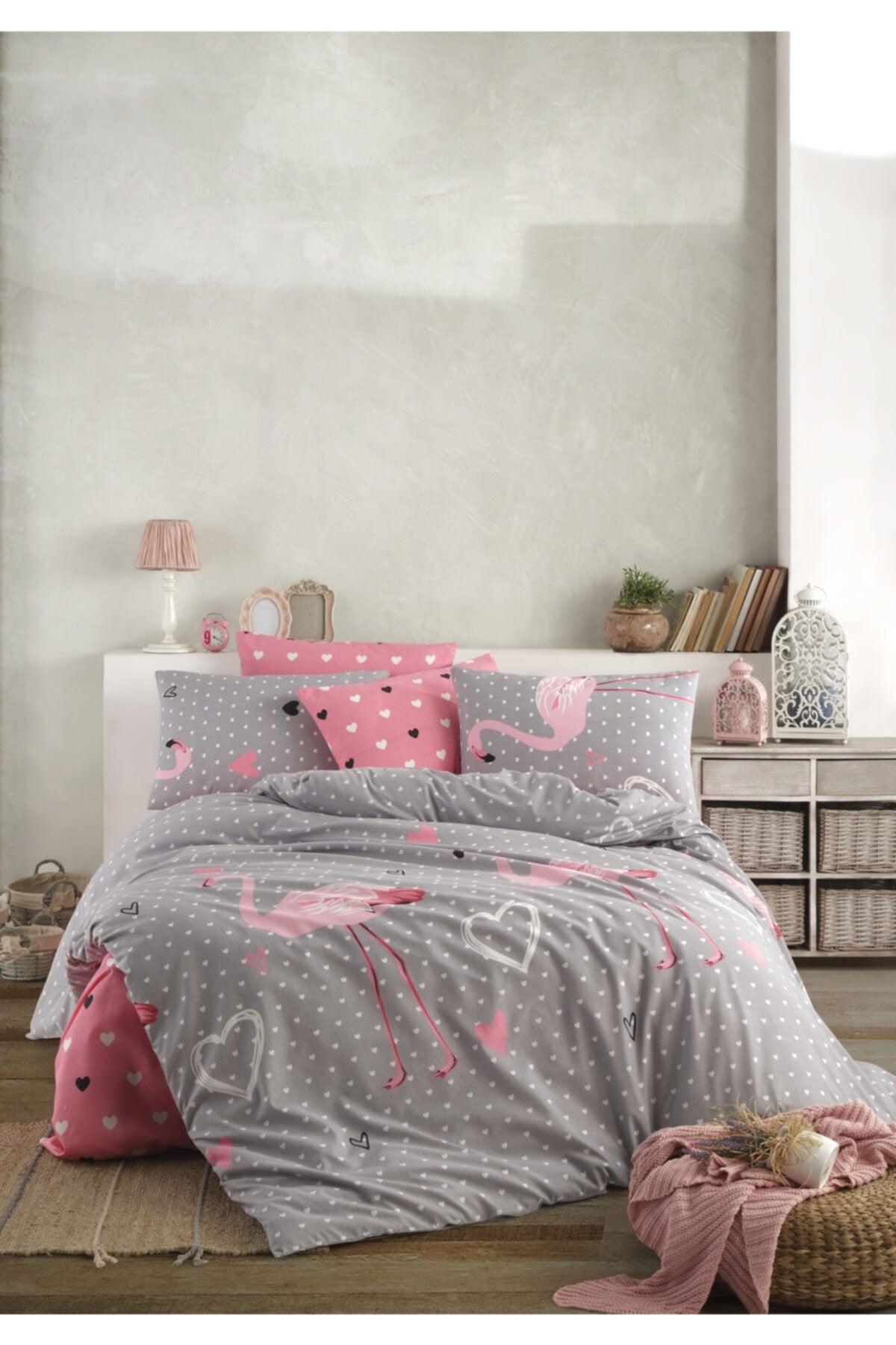 Single Bed Linen Set Flamingo - Swordslife