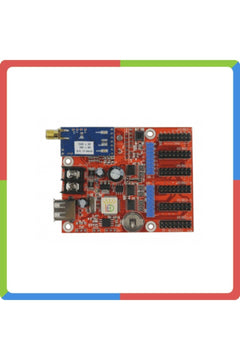 WiFi-Controlled RGB LED Controller Board for Digital Signs