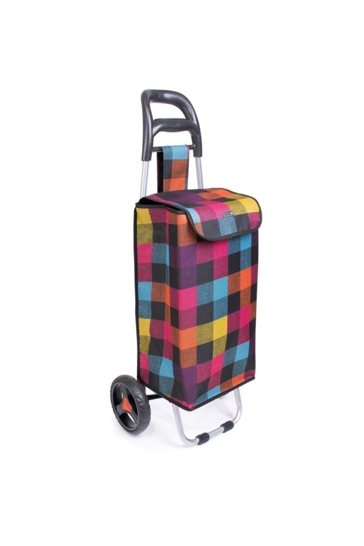 Thick Handle And Wheeled Market Trolley 402 A