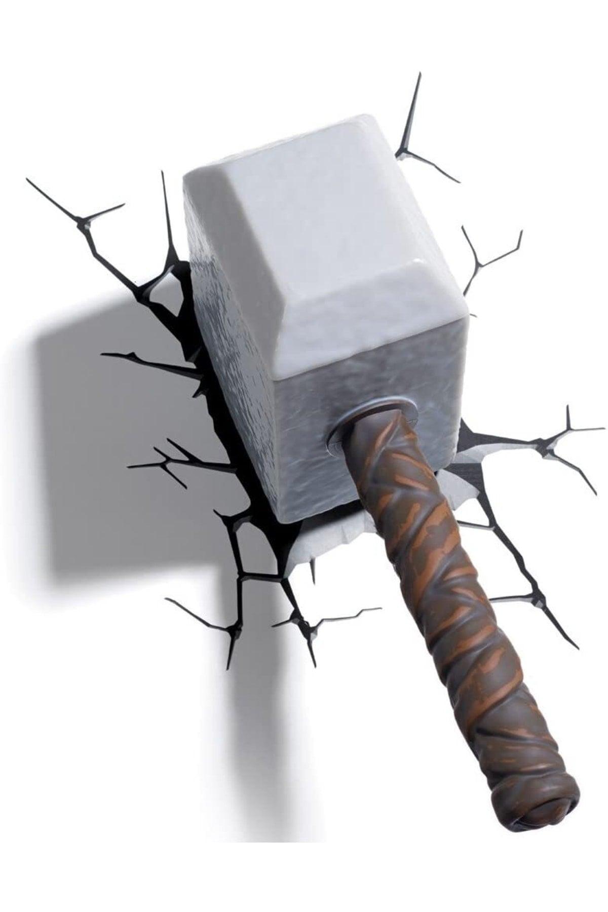 Thor Mjolnir Wall Led | Decorative 3D - Swordslife