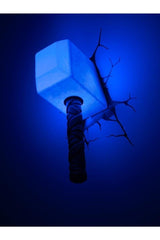 Thor Mjolnir Wall Led | Decorative 3D - Swordslife