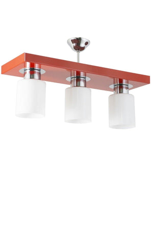 Triple Modern Sport Model Rectangle Tray Red Chandelier - Swordslife