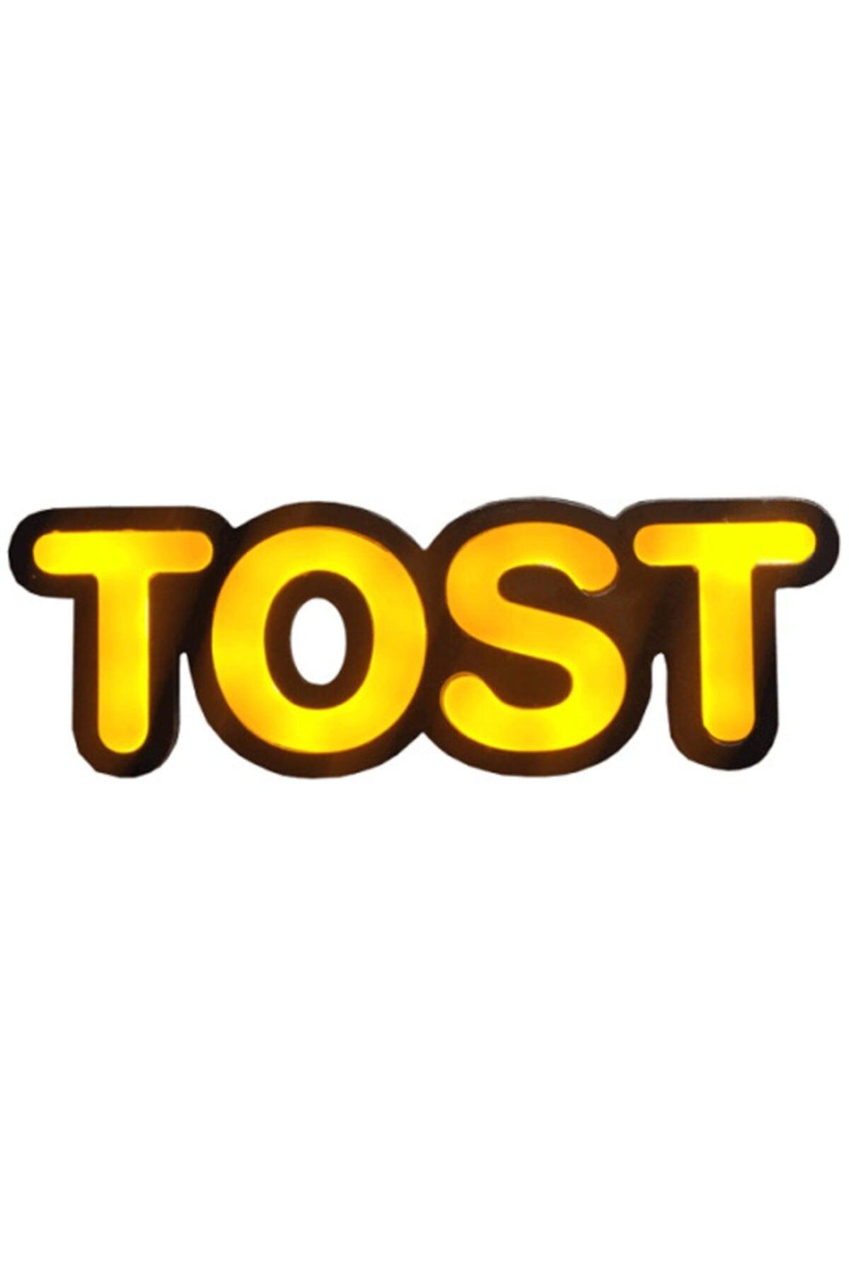 Toast Leon Led Sign Illuminated 11x33cm