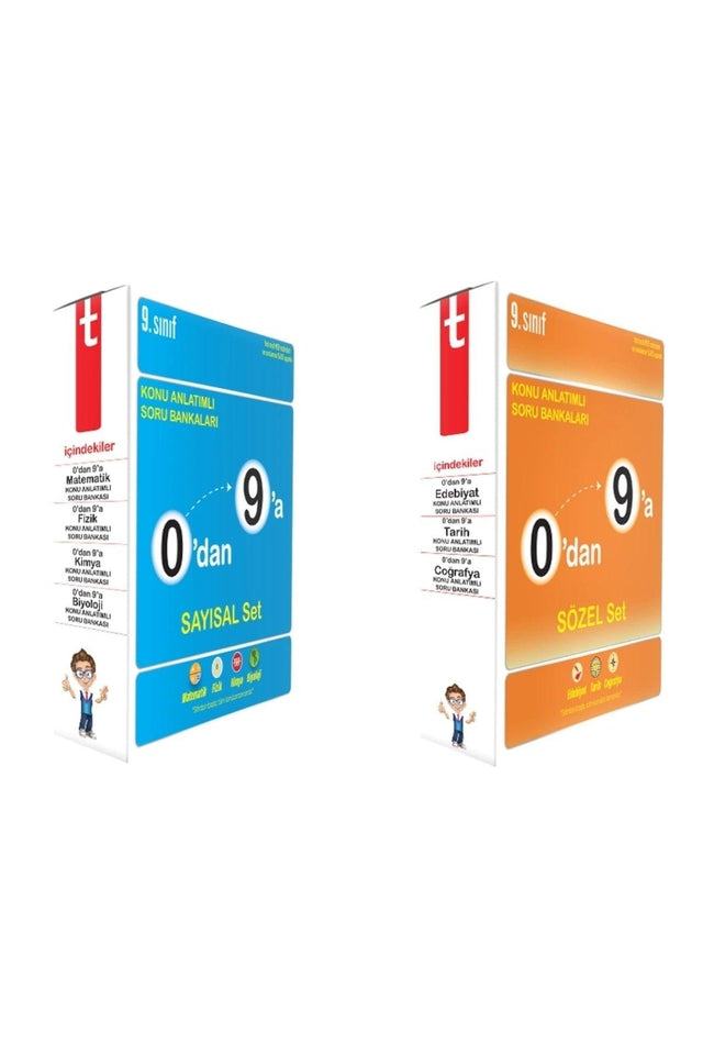 Tonguç Grade 9 Numeric Verbal Set from 0 to 9 - Swordslife