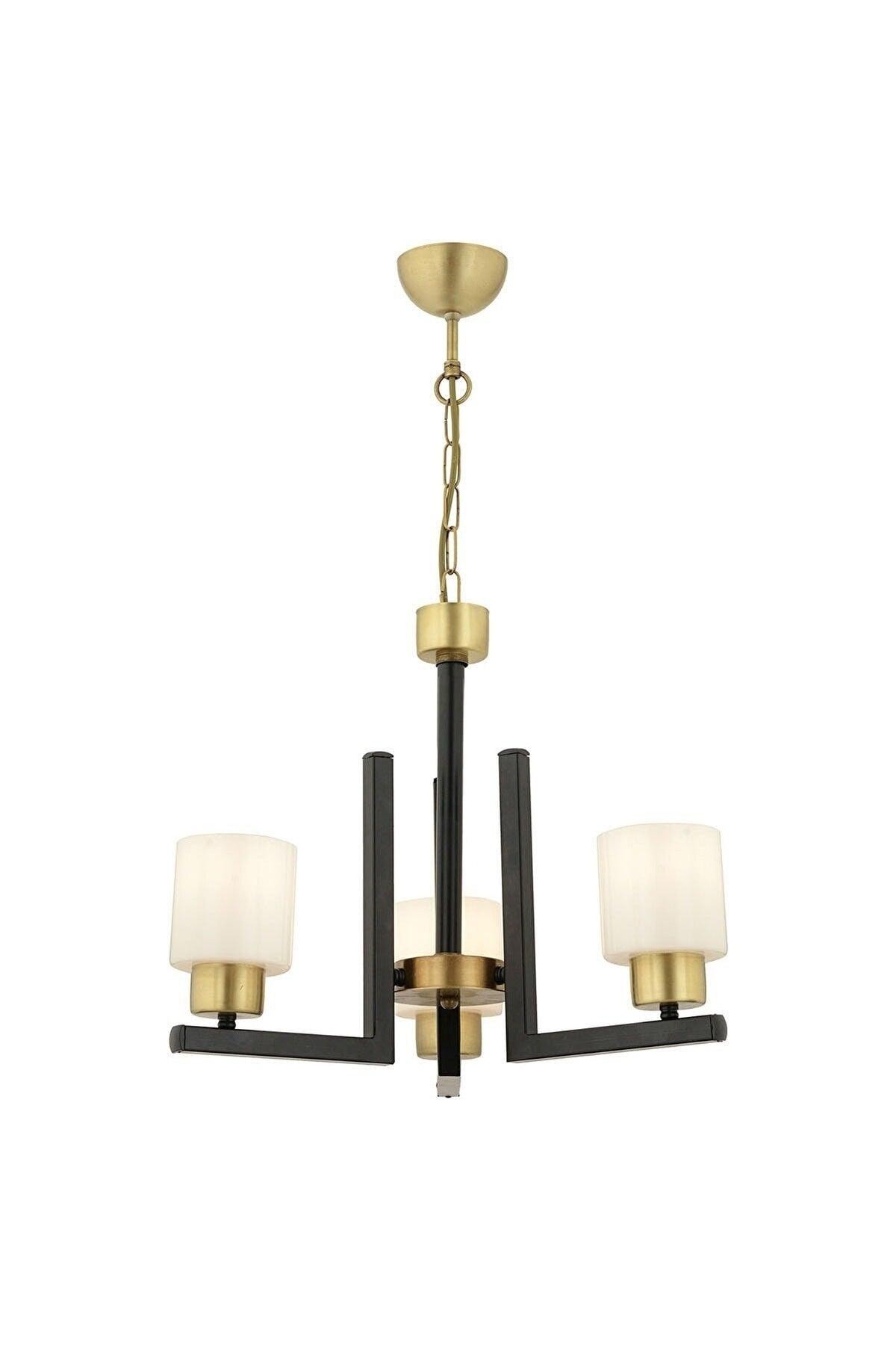 Torque 3 Lü Eskime schwarz moderne Schlafzimmer Küche Wohnzimmer Salon Kronleuchter - Swordslife