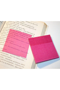 Transparent Sticky Notes – 50 Sheets, 7 × 7.5 cm