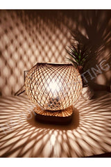 Tree Lampshade Jute Wicker Headboard Floor Lamp - Swordslife