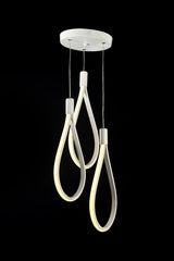 Trend 3rd Three Color Led White Chandelier - Swordslife