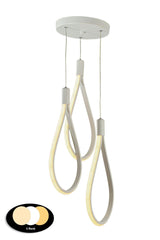 Trend 3rd Three Color Led White Chandelier - Swordslife