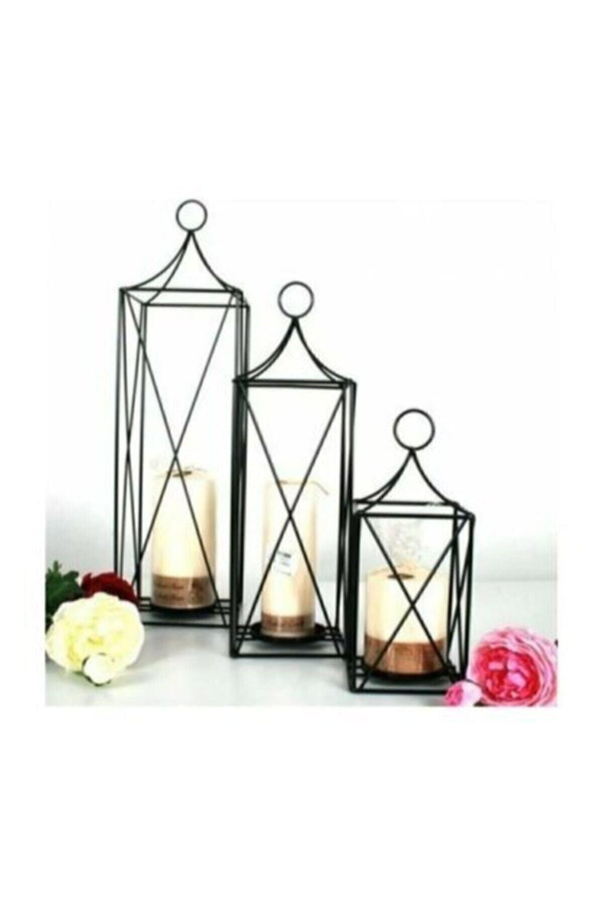 Triple Wrought Iron Springhome Custom Box mit Kerzenhalter Taschenlampe - Swordslife