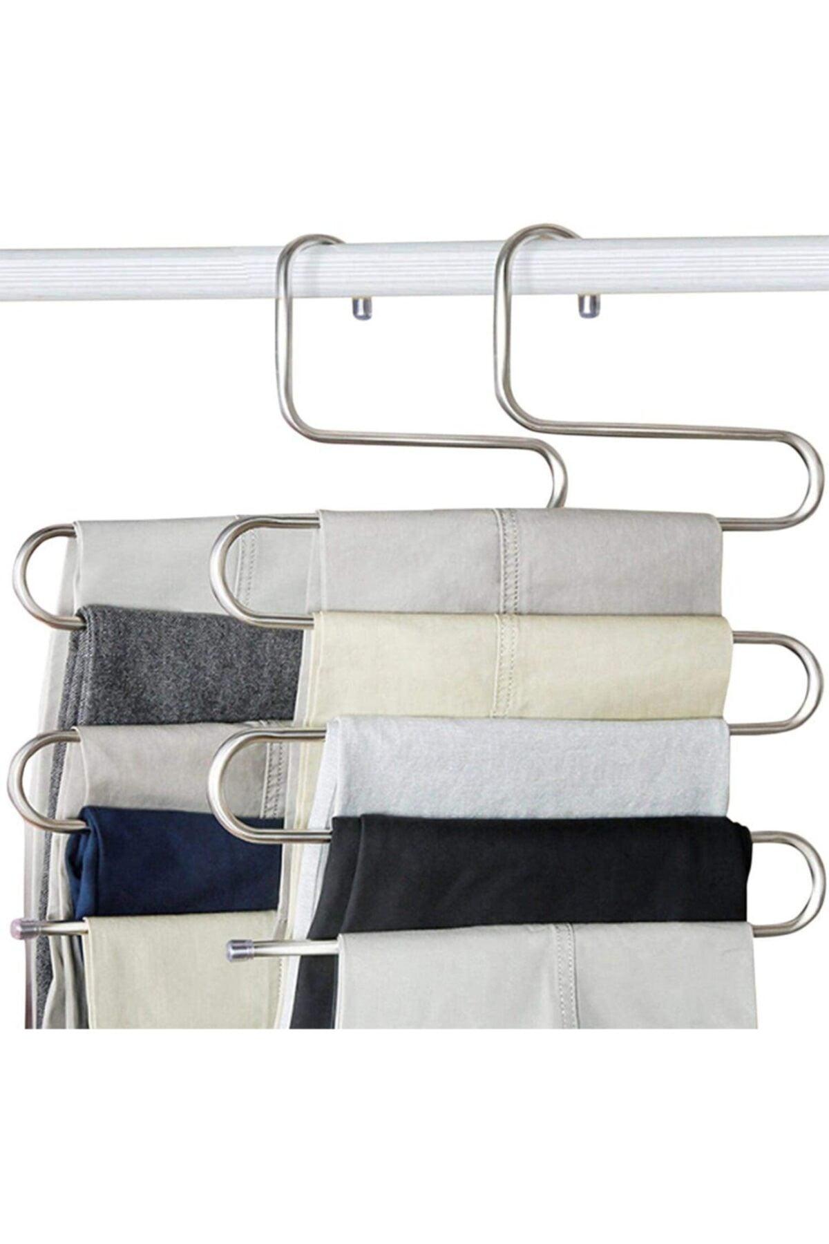 Trouser Tie Shawl Scarf Hanger 5 Tiers