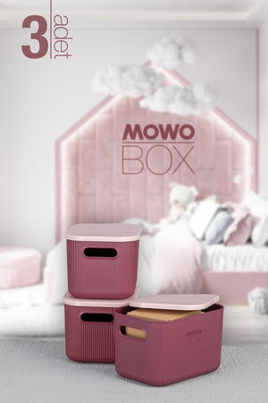 Trove 3 Pieces 6.2 Lt (Plum) Organizer