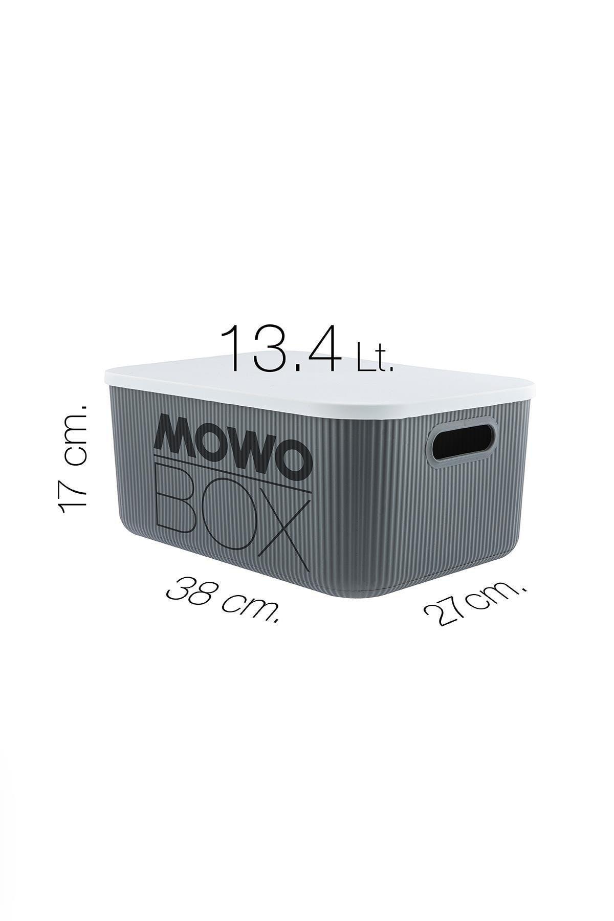 Trove Set of 8 (gray) Box with Lid