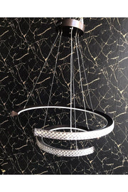 Tuana Chandelier Mossimo Led Black Color Chandelier - Swordslife