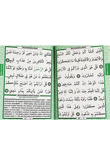 Tulle Keseli Yasin Juz Book of 5 Mixed Colors with Rosary and Voice Listening Feature Birth Mevlüt Gifts - Swordslife