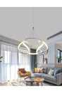 Tulip Pendant Lamp Silver Gray Led Chandelier Daylight Modern Led Chandelier - Swordslife