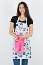 Tulipa Towel Kitchen Apron Models Red - Fast Food - Swordslife