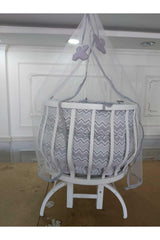 All Basket Cribs Compatible Gray Sleeping Set (crib, mattress not included) - Swordslife
