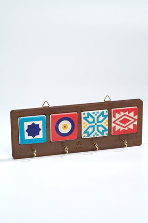Turkey Design 4 Piece Travertine Decorative Hanger - Swordslife