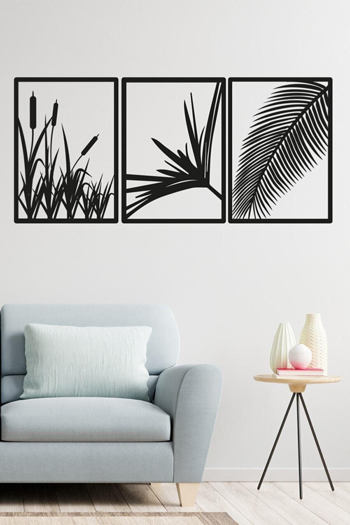 Tvs 3 Pieces Laser Cut Decorative Wooden Reeds Table Decor Ornament - Swordslife