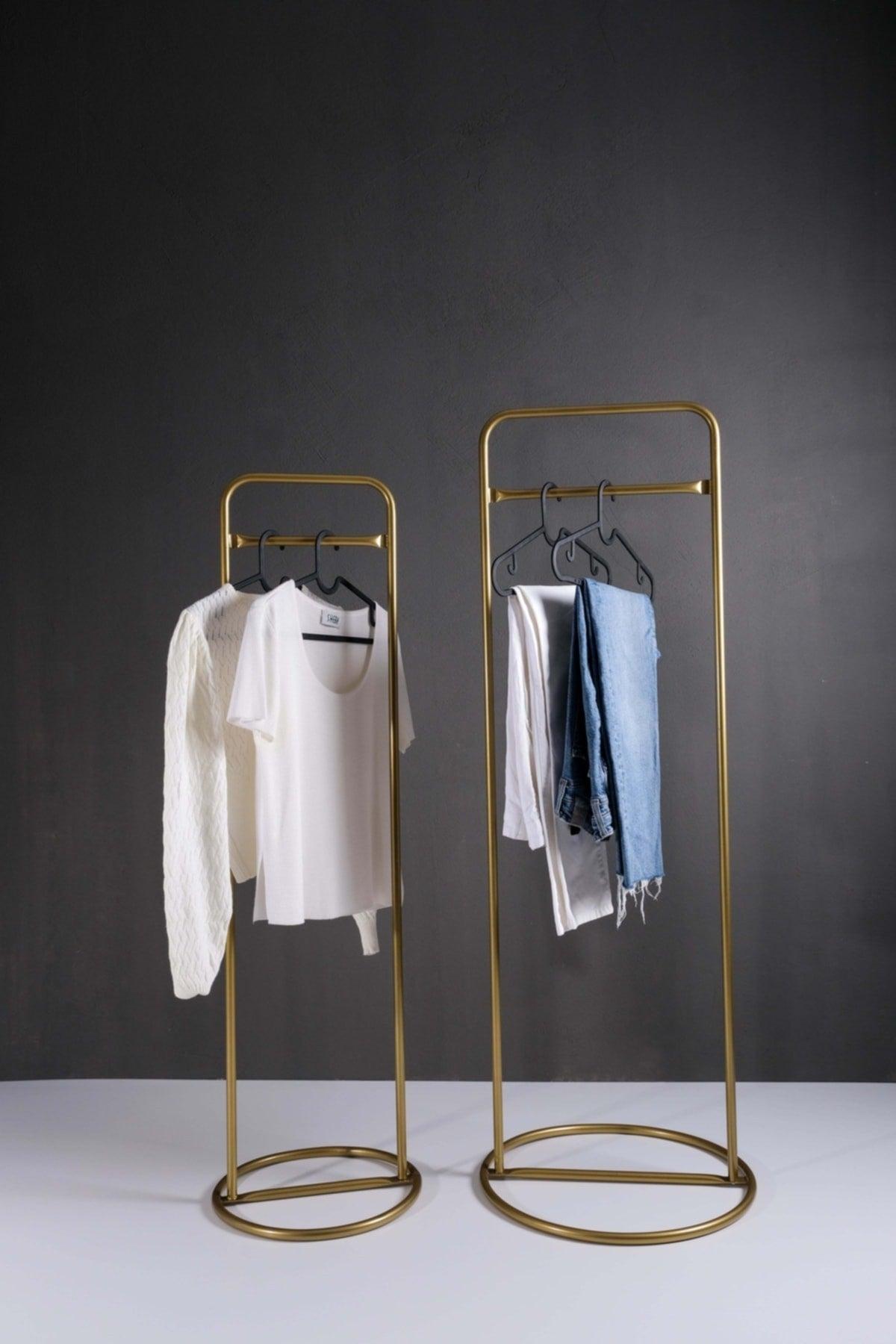Twin Metal Clothes Hanger Color Hanger Gold Clothes Hanger Footed Hanger Clothes Hanger - Swordslife
