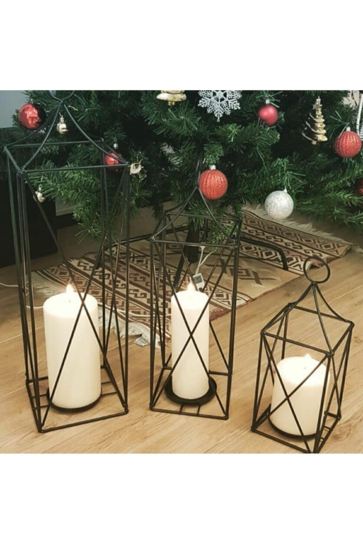 Triple Wrought Iron- Baharhome Special Box With Candle Holder Lantern - Swordslife