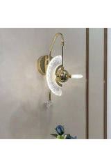 Ultra Luxury Design Gold Led Sconce - Swordslife