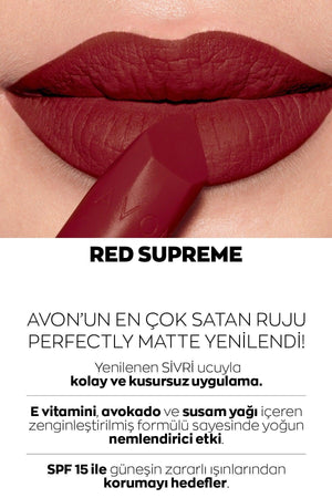 Ultra Matte Lipstick - Red Supreme