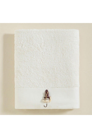 Umbrella Face Towel 50x90 Cm Ecru