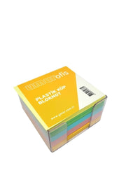 Umur Colored Cube Block with Plastic Box 8.5x8.5cm