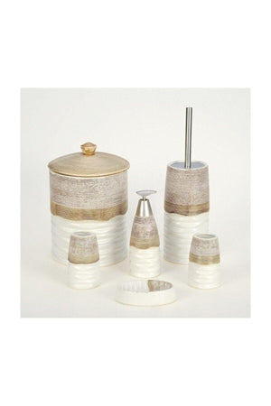 Un 1140 6 Pcs Ceramic Bathroom Set - Swordslife