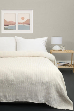Unicolor Cotton Double Pique - Ecru - Swordslife