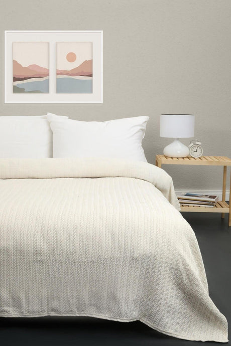 Unicolor Cotton Double Pique - Ecru - Swordslife